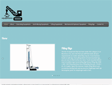 Tablet Screenshot of 360equipments.com